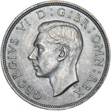 1940 Halfcrown - George VI British Silver Coin - Superb