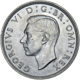 1945 Halfcrown - George VI British Silver Coin - Superb