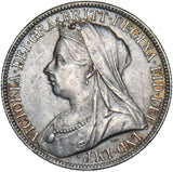 1901 Florin - Victoria British Silver Coin - Superb