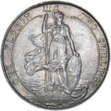 1902 Florin - Edward VII British Silver Coin - Superb