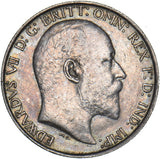 1904 Florin - Edward VII British Silver Coin - Nice