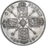 1919 Florin - George V British Silver Coin - Nice