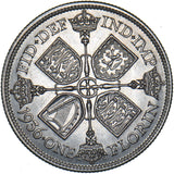1936 Florin - George V British Silver Coin - Superb