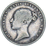 1839 Shilling - Victoria British Silver Coin