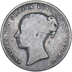 1844 Shilling - Victoria British Silver Coin