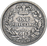1851 Shilling - Victoria British Silver Coin