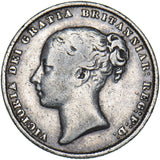 1860 Shilling - Victoria British Silver Coin