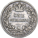 1860 Shilling - Victoria British Silver Coin