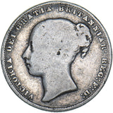 1867 Shilling (Die no. 6) - Victoria British Silver Coin