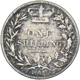 1882 Shilling - Victoria British Silver Coin