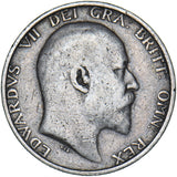1904 Shilling - Edward VII British Silver Coin
