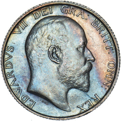 1903 Shilling - Edward VII British Silver Coin - Superb