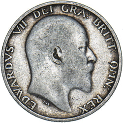 1905 Shilling - Edward VII British Silver Coin