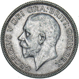 1928 Shilling - George V British Silver Coin - Very Nice