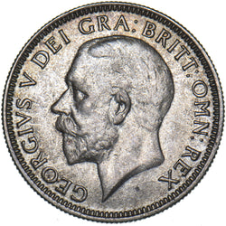 1935 Shilling - George V British Silver Coin - Very Nice