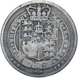 1826 Sixpence (Laureate Head) - George IV British Silver Coin