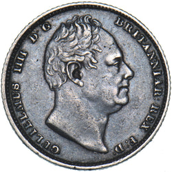 1831 Sixpence - William IV British Silver Coin - Nice