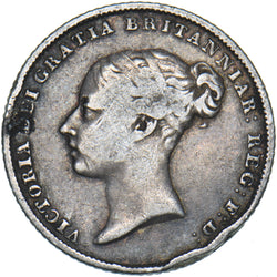 1842 Sixpence - Victoria British Silver Coin