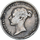 1842 Sixpence - Victoria British Silver Coin