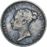 1844 Sixpence - Victoria British Silver Coin
