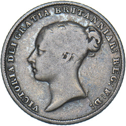 1846 Sixpence - Victoria British Silver Coin