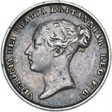 1851 Sixpence - Victoria British Silver Coin - Nice
