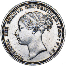 1881 Sixpence - Victoria British Silver Coin