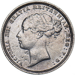 1883 Sixpence - Victoria British Silver Coin