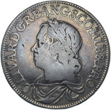 1658 Cromwell Commonwealth Crown - British Silver Coin