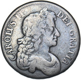 1676 Crown - Charles II British Silver Coin