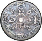 1676 Crown - Charles II British Silver Coin