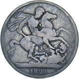 1821 Crown - George IV British Silver Coin