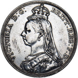 1887 Crown - Victoria British Silver Coin