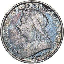 1893 LVI Crown - Victoria British Silver Coin