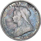 1893 LVI Crown - Victoria British Silver Coin