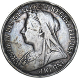 1898 LXI Crown - Victoria British Silver Coin
