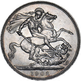 1902 Crown - Edward VII British Silver Coin - Superb