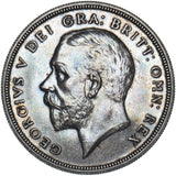 1927 Proof Wreath Crown - George V British Silver Coin - Very Nice