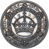 1927 Proof Wreath Crown - George V British Silver Coin - Very Nice