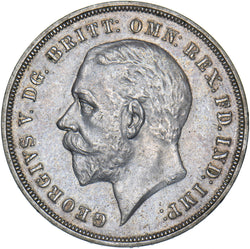 1935 Crown - George V British Silver Coin - Very Nice
