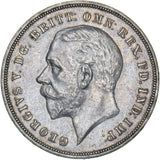 1935 Crown - George V British Silver Coin - Very Nice
