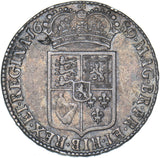 1689 Halfcrown (L Over M) - William & Mary British Silver Coin - Nice
