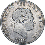 1819 Halfcrown - George III British Silver Coin