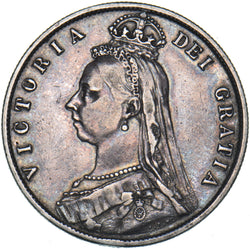 1887 Halfcrown - Victoria British Silver Coin - Nice