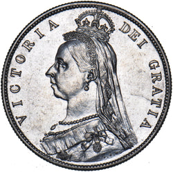 1887 Halfcrown - Victoria British Silver Coin