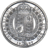 1887 Halfcrown - Victoria British Silver Coin