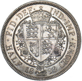 1893 Halfcrown - Victoria British Silver Coin - Superb
