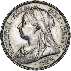 1894 Halfcrown - Victoria British Silver Coin - Superb
