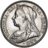 1894 Halfcrown - Victoria British Silver Coin - Superb