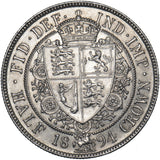 1894 Halfcrown - Victoria British Silver Coin - Superb